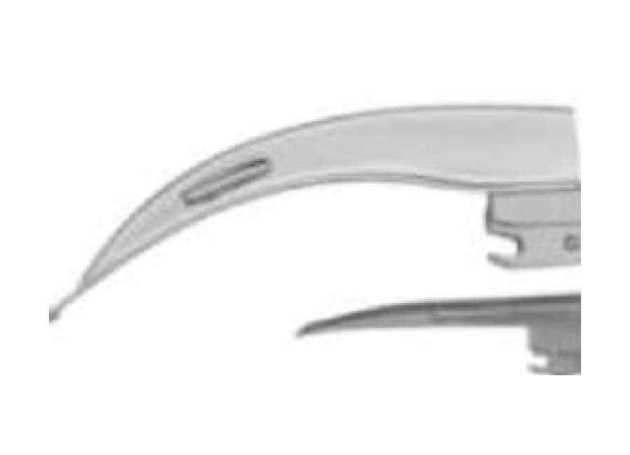 Adult Fiber Optic Laryngoscope Set – 1 Handle with 4 Blades