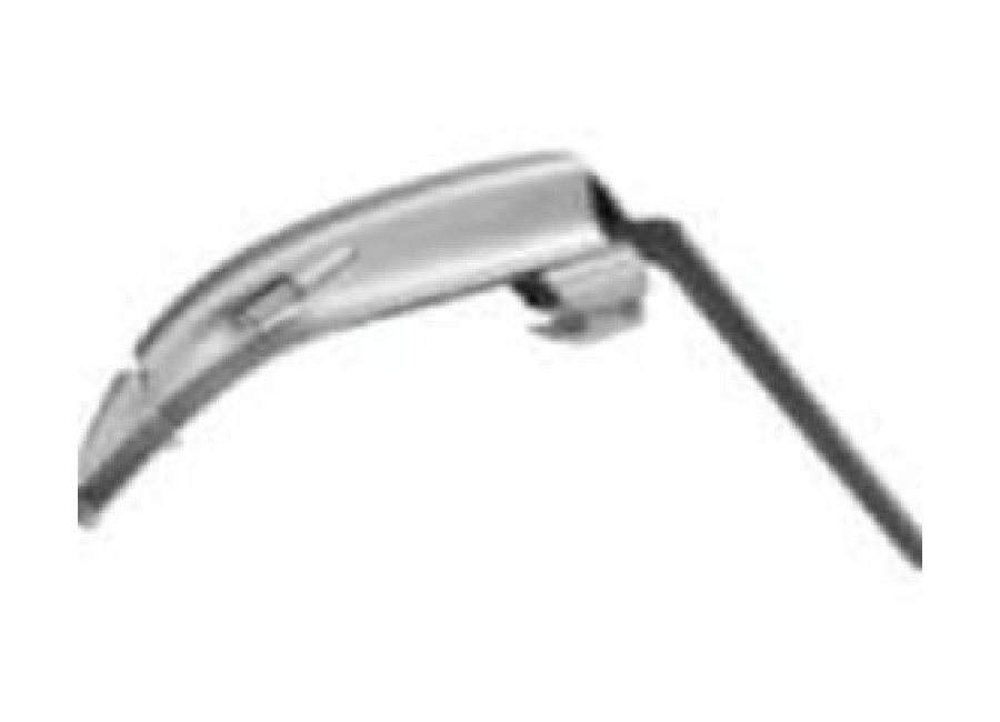 Fiber Optic Hinged-Tip Laryngoscope Blade – Sizes 3 & 4